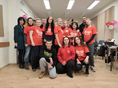 Grupa wolontariuszy Szlachetnej paczki.