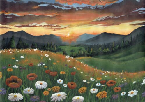 Prace nagrodzone w Międzynarodowym Konkursie Plastycznym "Tęczowy kalendarz".