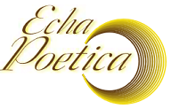 Złoty napis Echa Poetica